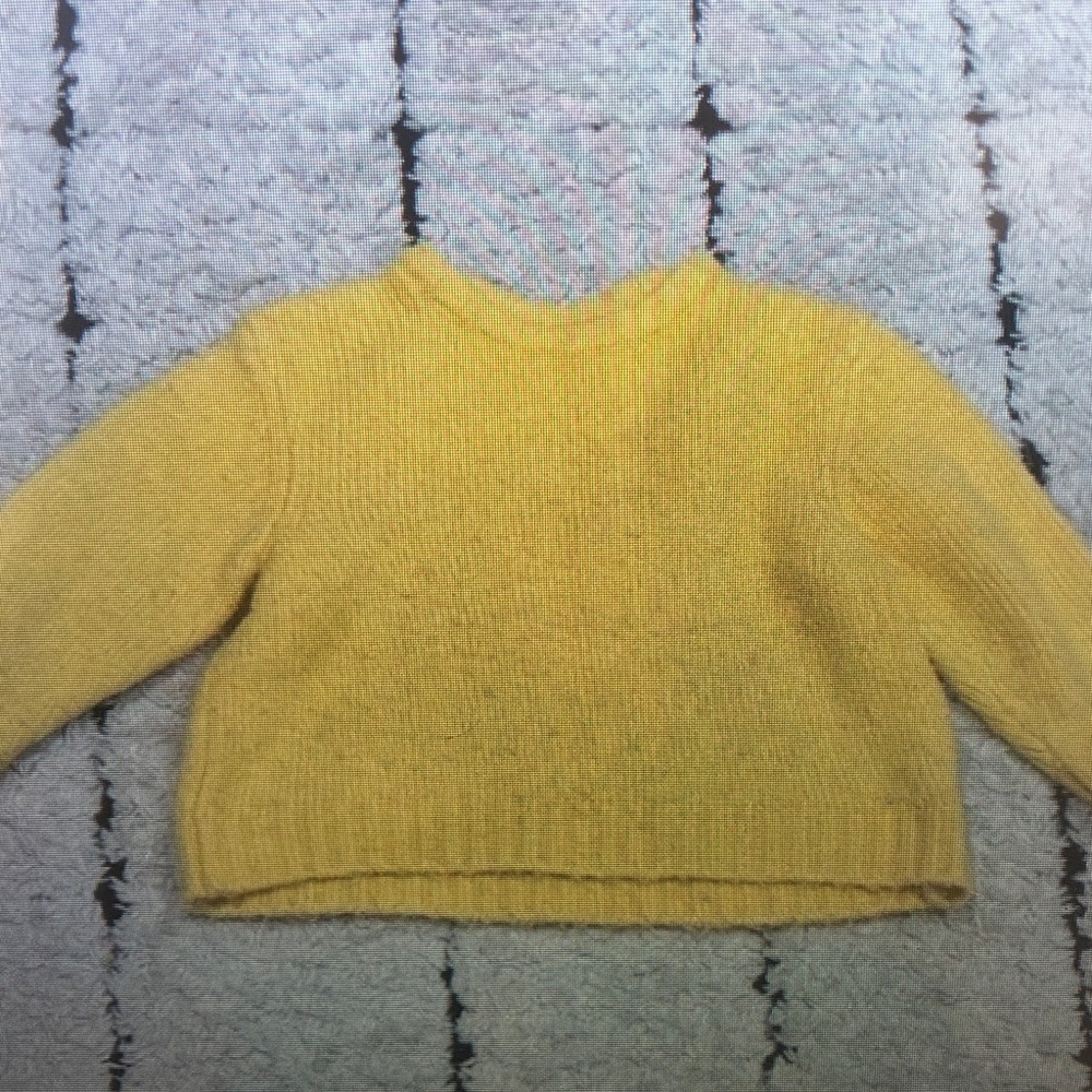 Cozy Yellow Kids Sweater